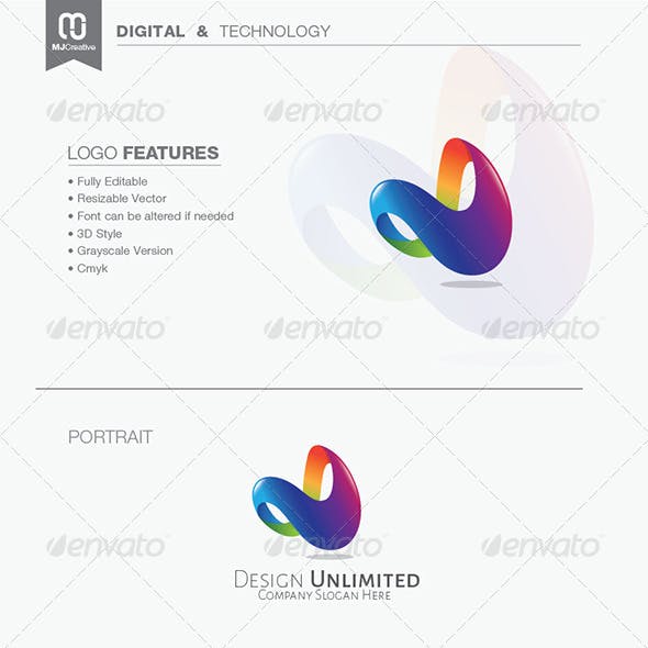 D. Logo - Letter D Logo Graphics, Designs & Templates from GraphicRiver