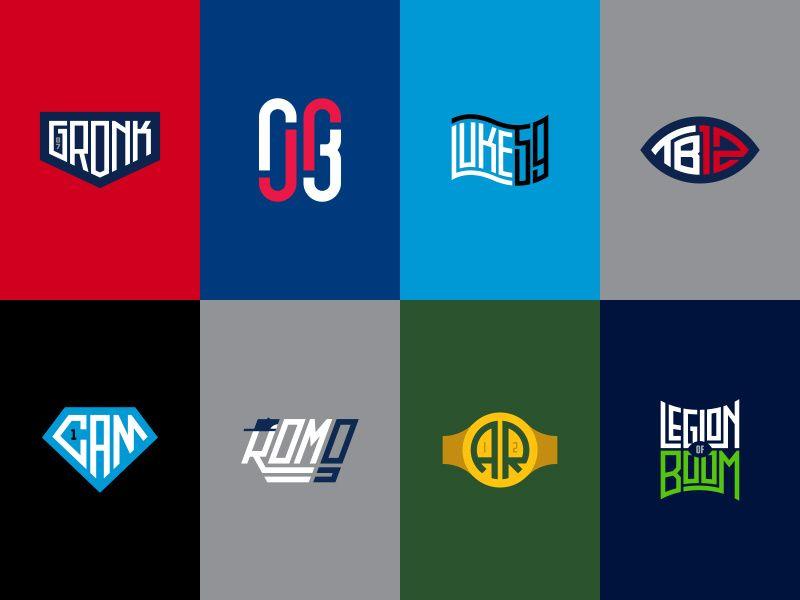 ESPN.com Logo - NFL Athlete Logos for ESPN.com by Chaz Russo on Dribbble