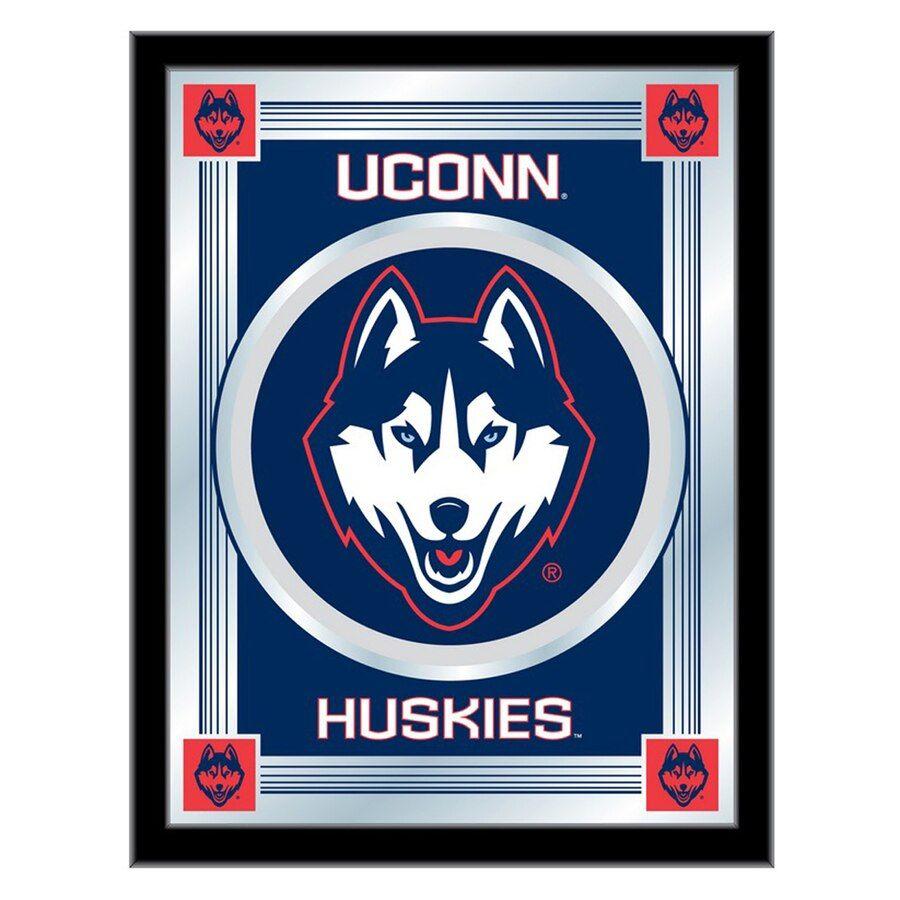 UConn Logo - UConn Huskies 17'' x 22'' Logo Mirror