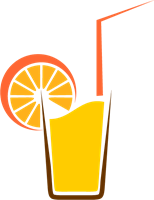 Drinks Logo - Orange Drinks Logo Vector (.AI) Free Download