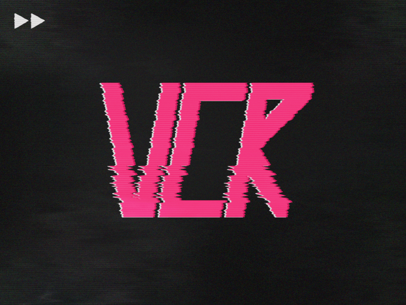 VCR Logo - VCR Film Logo by Anthony Lassus | Dribbble | Dribbble