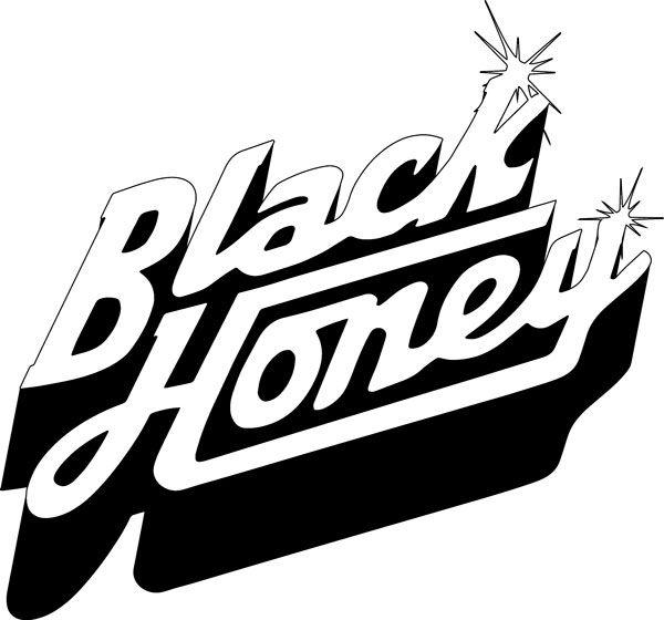 Black AMD White Band Logo - Black Honey | The Official Music Merchandise Store
