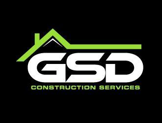 GSD Logo - GSD Construction Services logo design