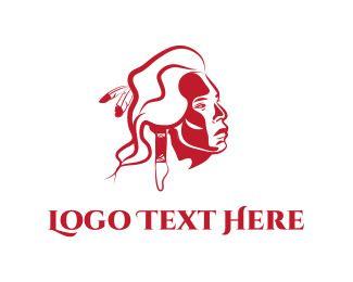 Indigenous Logo - Red Indian Logo