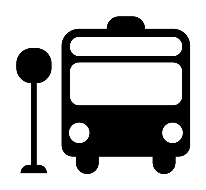 Bus Logo - Bus Stop Logo Png Vector, Clipart, PSD