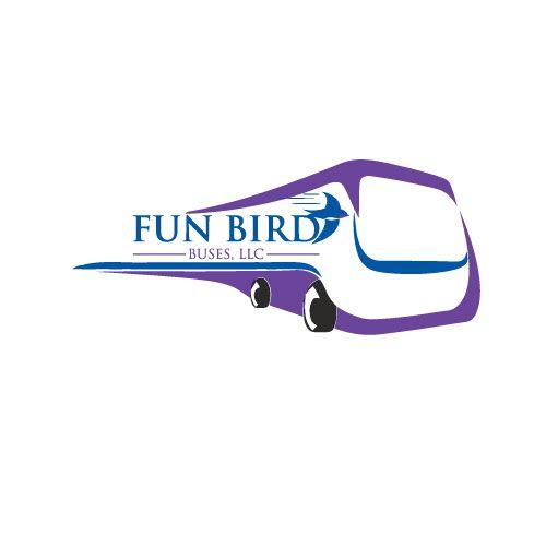 Bus Logo - Fun Bird Buses, Limo Party Bus Logo Logo Designs For Fun Bird