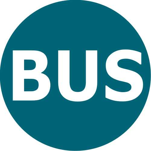 Bus Logo - File:BUS-Logo-blau.svg - Wikimedia Commons