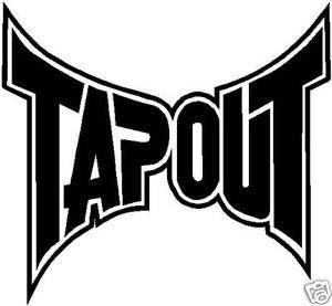 Tapout Logo - Details about Tapout Logo Vinyl Decal Approx. 6