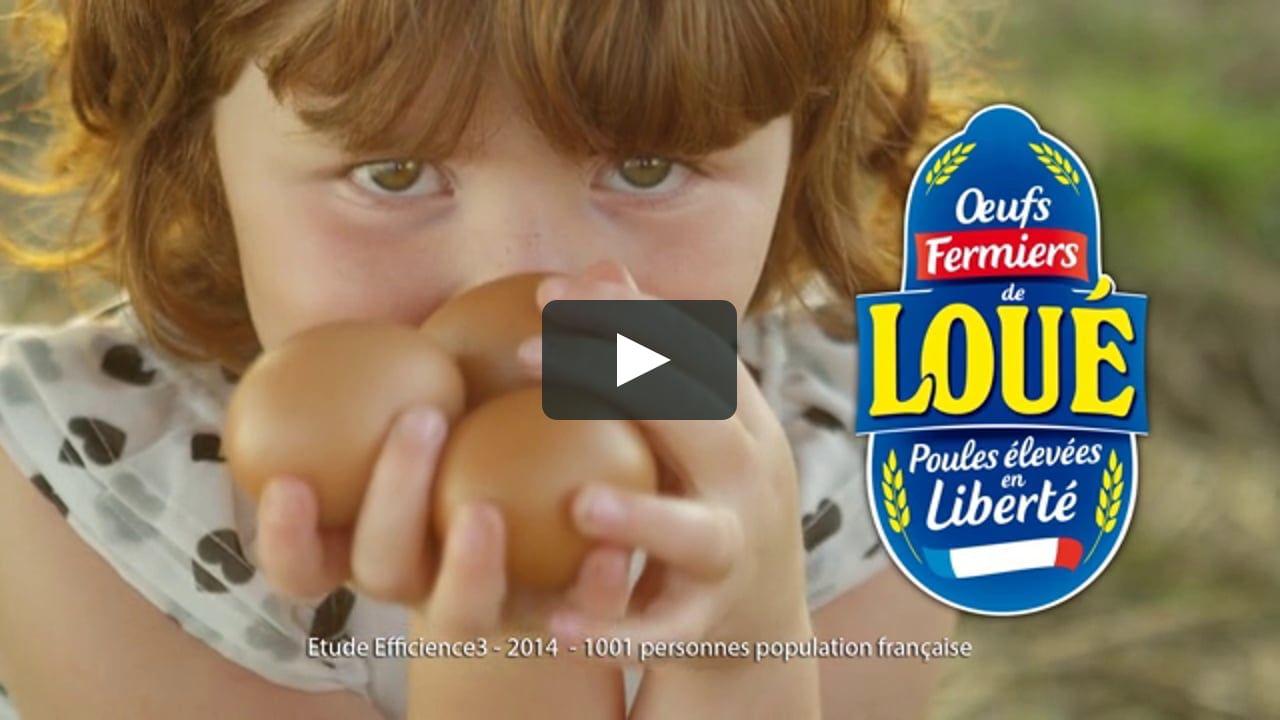 Efficience3 Logo - Loué - Pub TV Oeufs 20'