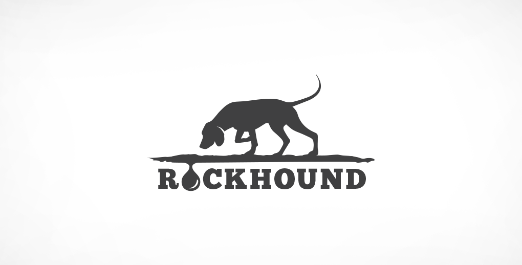 Coonhound Logo - Pixelube » Rockhound Logo
