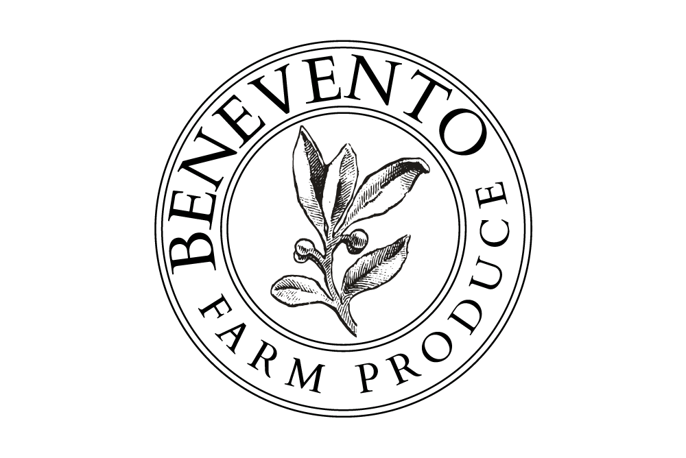 Benevento Logo - Benevento farm produce logo