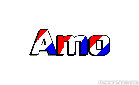 Amo Logo - United States of America Logo | Free Logo Design Tool from Flaming Text