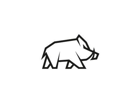 Boar Logo - Pinterest