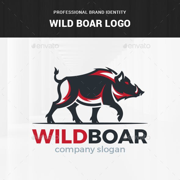 Boar Logo - Boar Logo Graphics, Designs & Template from GraphicRiver