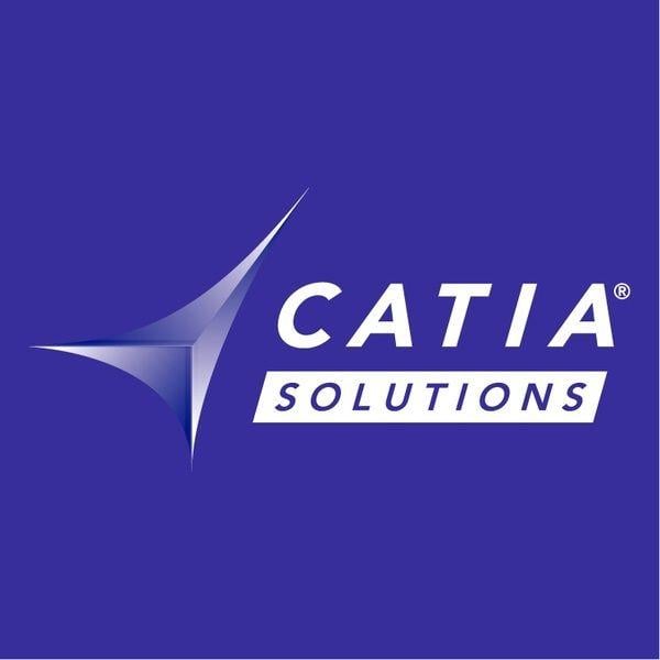 Catia Logo - Catia solutions 2 Free vector in Encapsulated PostScript eps .eps