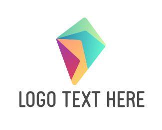 Programming Logo - Pastel Kite Logo
