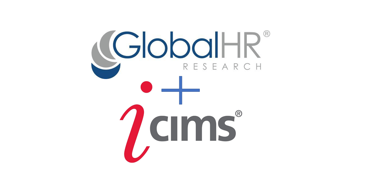 iCIMS Logo - Global HR Research + iCIMS Partner to Accelerate Talent Screening