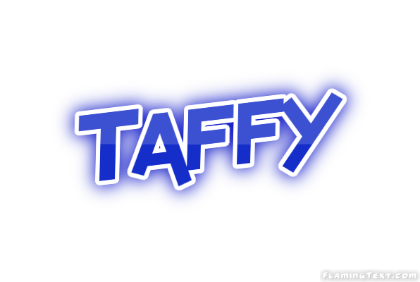 Taffy Logo - United States of America Logo. Free Logo Design Tool from Flaming Text