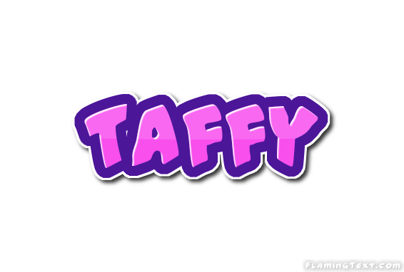 Taffy Logo - Taffy Logo | Free Name Design Tool from Flaming Text