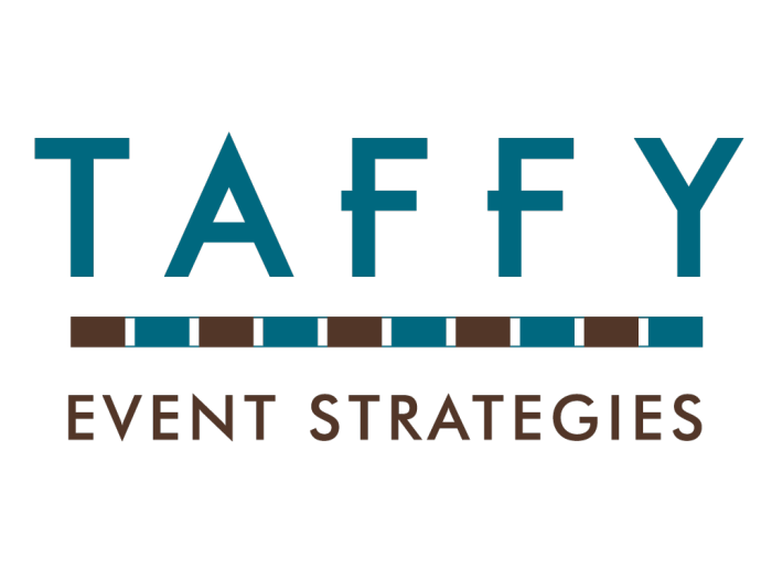Taffy Logo - Taffy Event Strategies Logo Design by Dustee Markusson at Coroflot.com