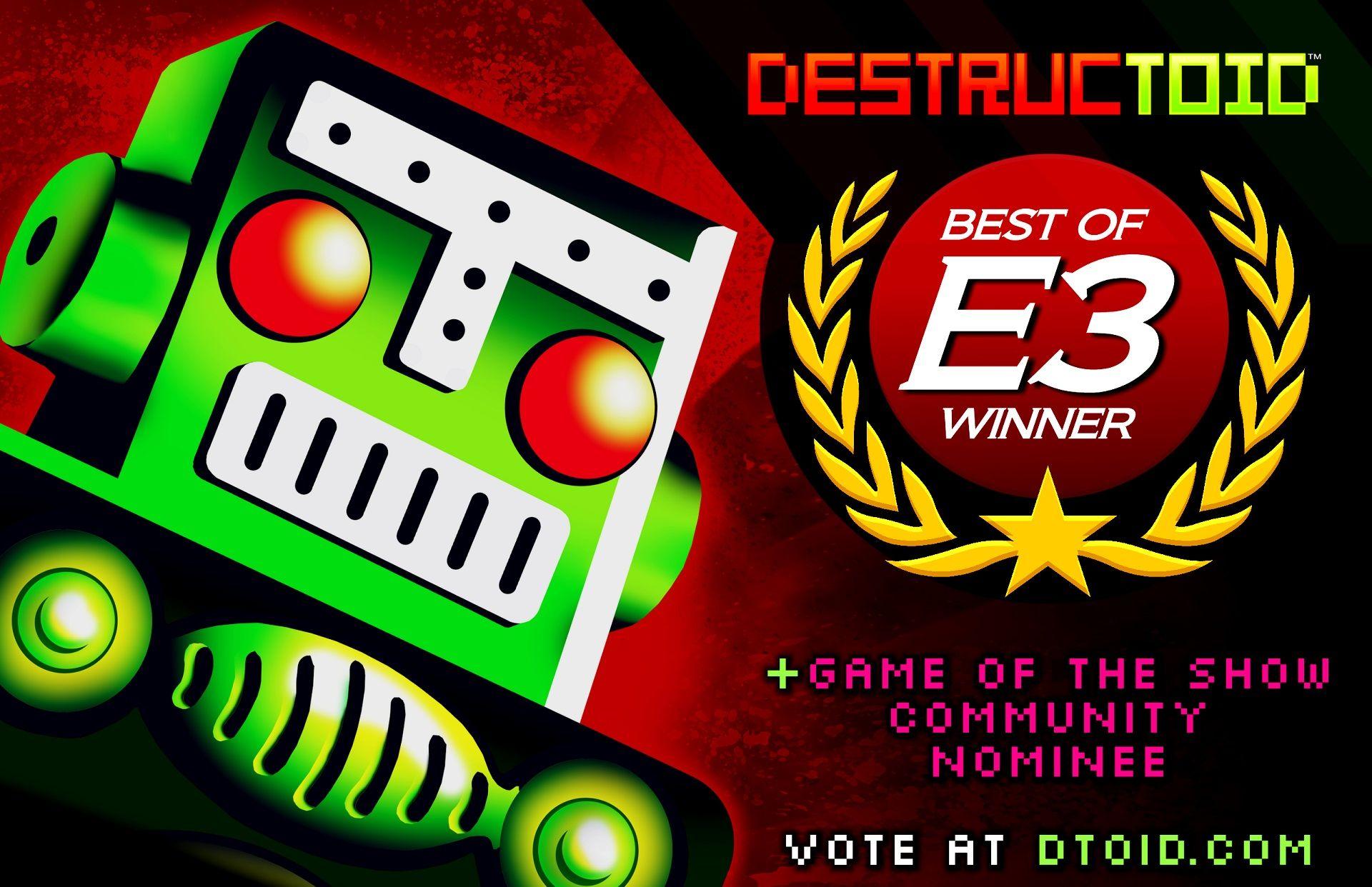 Destructoid Logo - Here are the nominees for Destructoid's Game of the Show at E3 2019