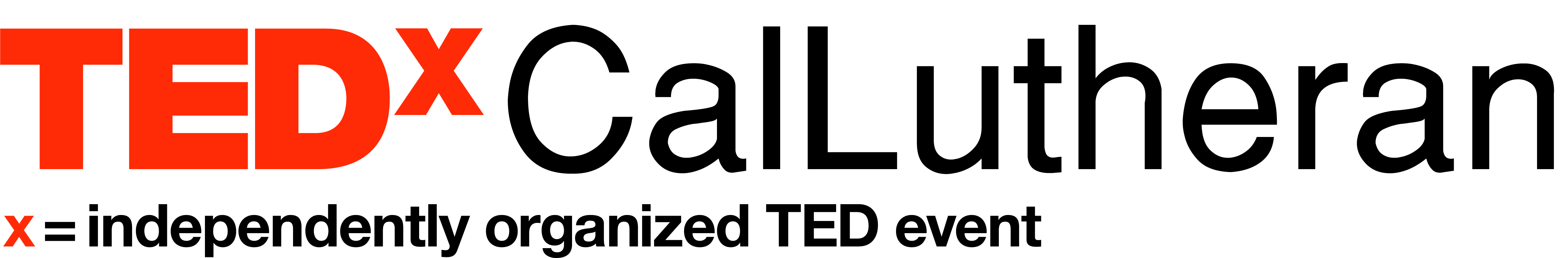 TEDx Logo - TEDx Cal Lutheran | Cal Lutheran