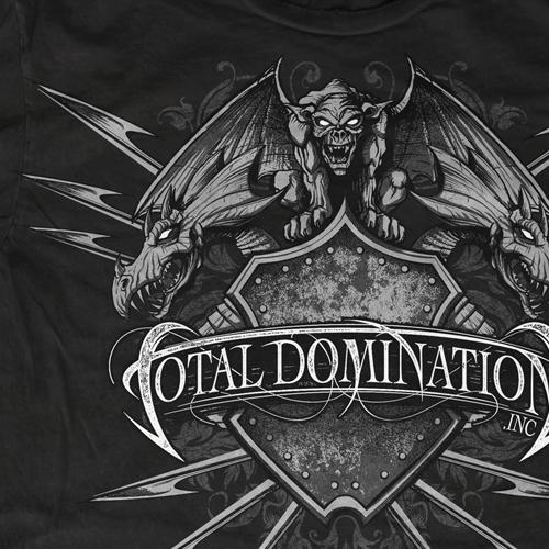 Domination Logo - Total Domination Apparel | Total Domination Shield