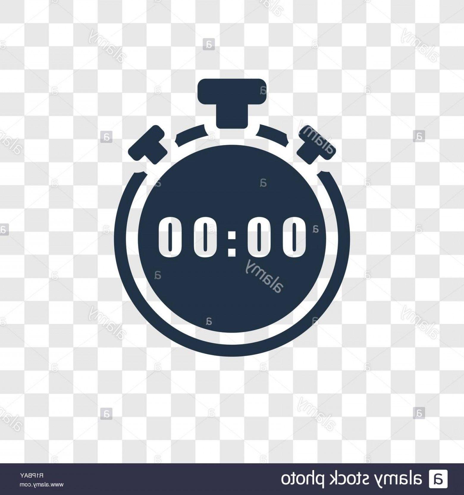 Transparency Logo - Stopwatch Vector Icon Isolated On Transparent Background Stopwatch ...