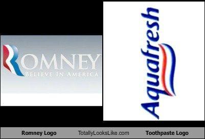 Romney Logo - Romney Logo Totally Looks Like Toothpaste Logo - Totally Looks Like