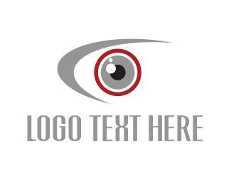 Ophthalmology Logo - Red Eye Logo