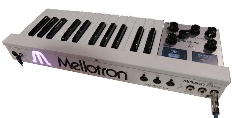 Mellotron Logo - First Listen: A Review of the Mellotron Micro Digital Synthesizer