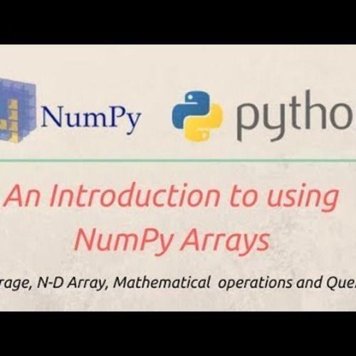 Python-Numpy Logo - CodesBay — Introduction to Python NumPy Arrays | Computer | Python ...