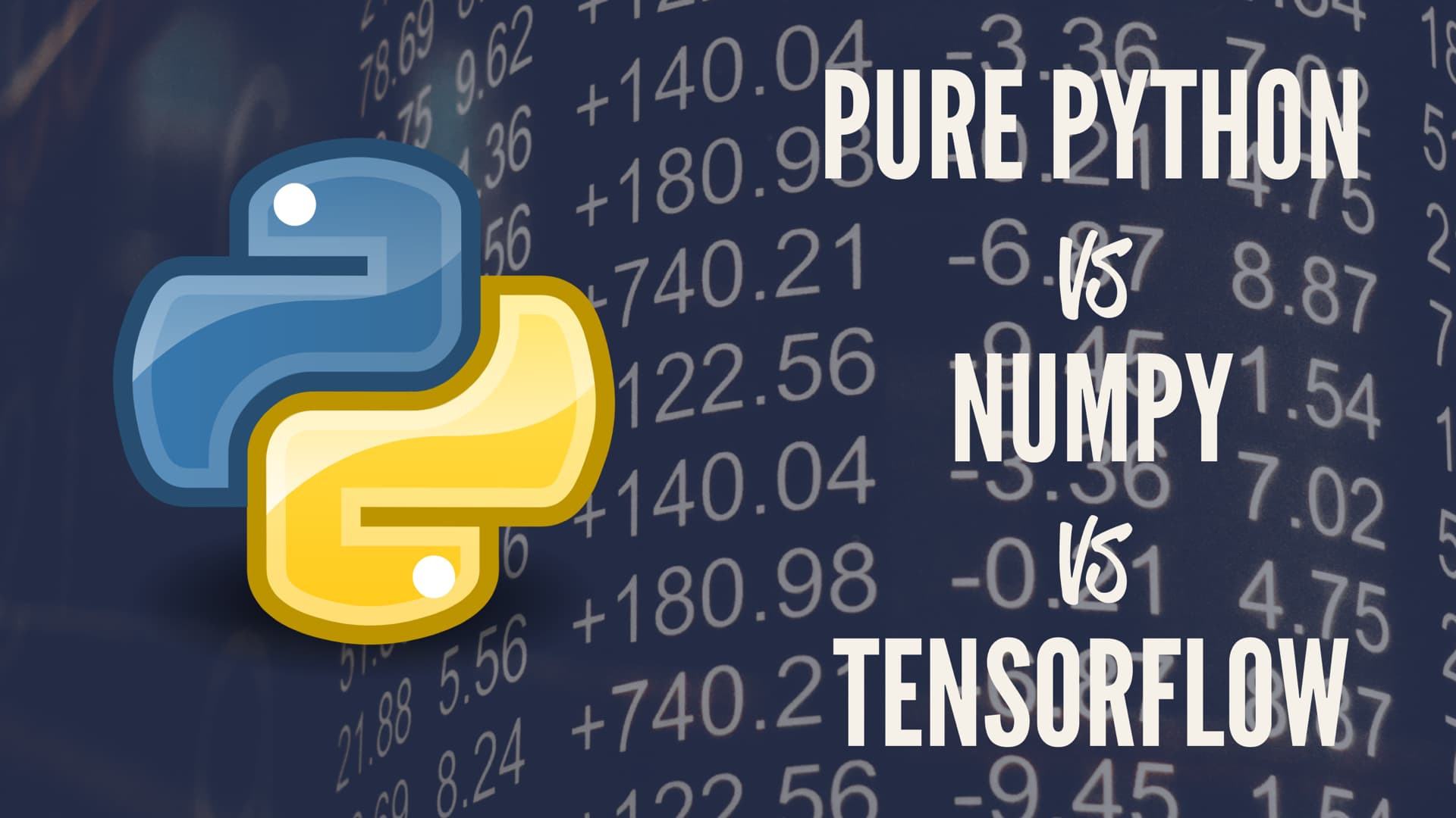 Python-Numpy Logo - Pure Python vs NumPy vs TensorFlow Performance Comparison – Real Python