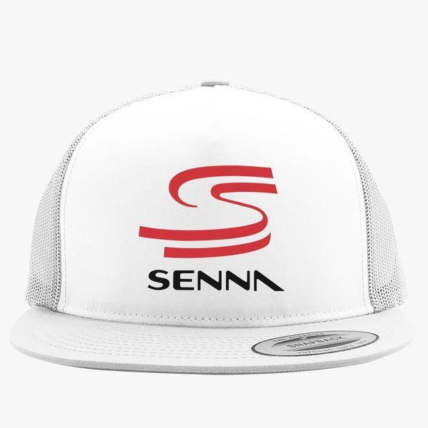 Senna Logo - Ayrton Senna Logo Trucker Hat | Hatsline.com