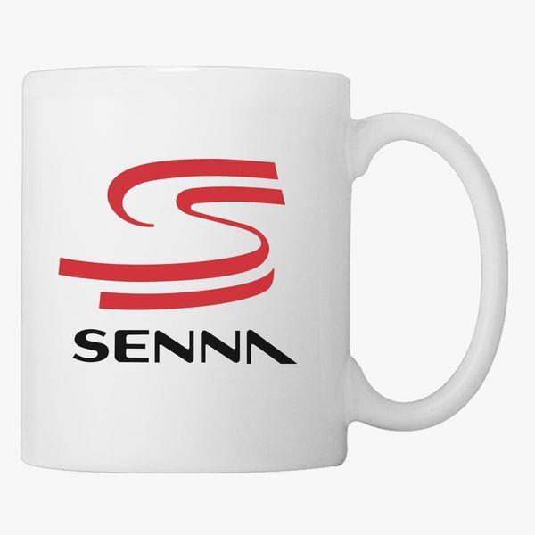 Senna Logo - Ayrton Senna Logo Coffee Mug - Customon