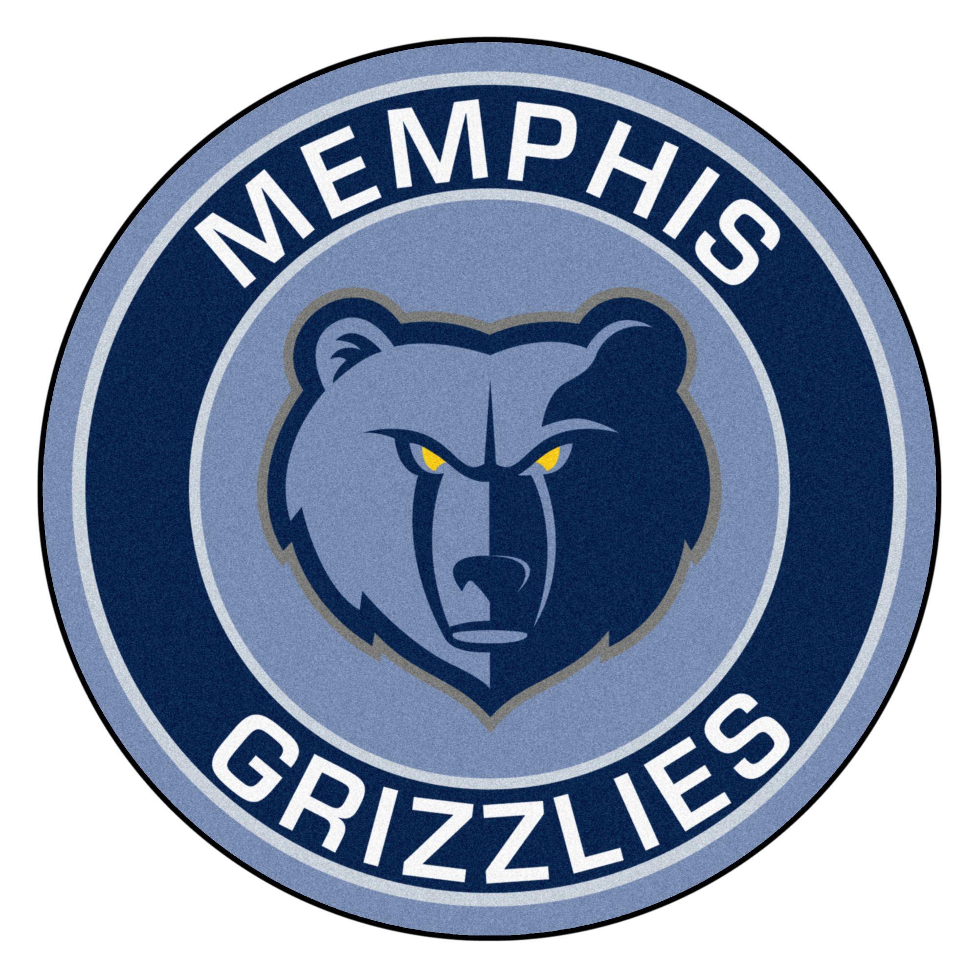Gizzlies Logo - Memphis Grizzlies Logo Roundel Mat – 27”