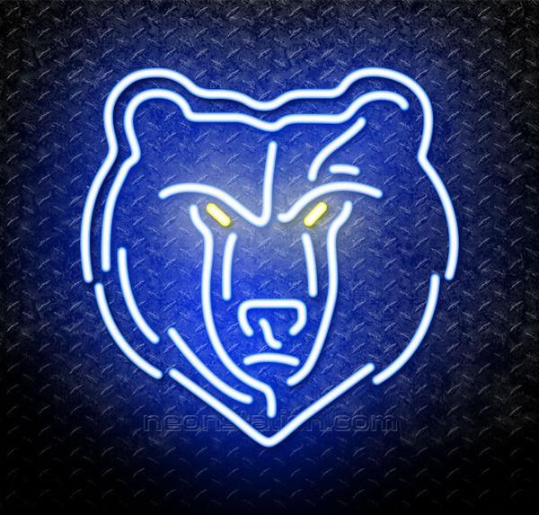 Gizzlies Logo - NBA Memphis Grizzlies Logo Neon Sign