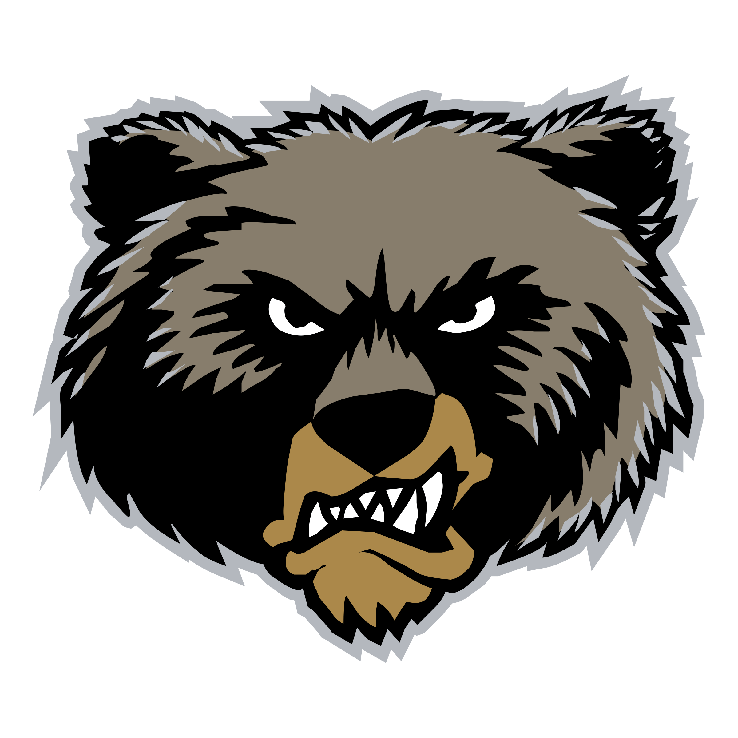 Gizzlies Logo - Montana Grizzlies Logo PNG Transparent & SVG Vector - Freebie Supply