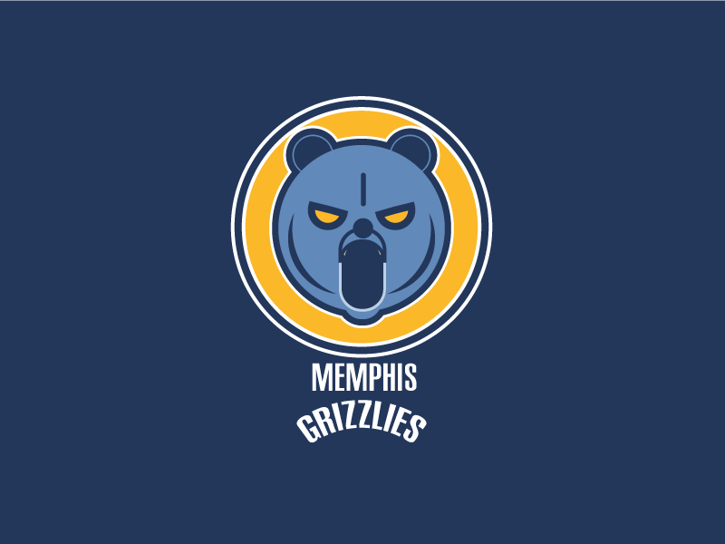 Gizzlies Logo - Memphis Grizzlies/Logo by Amer Karic on Dribbble