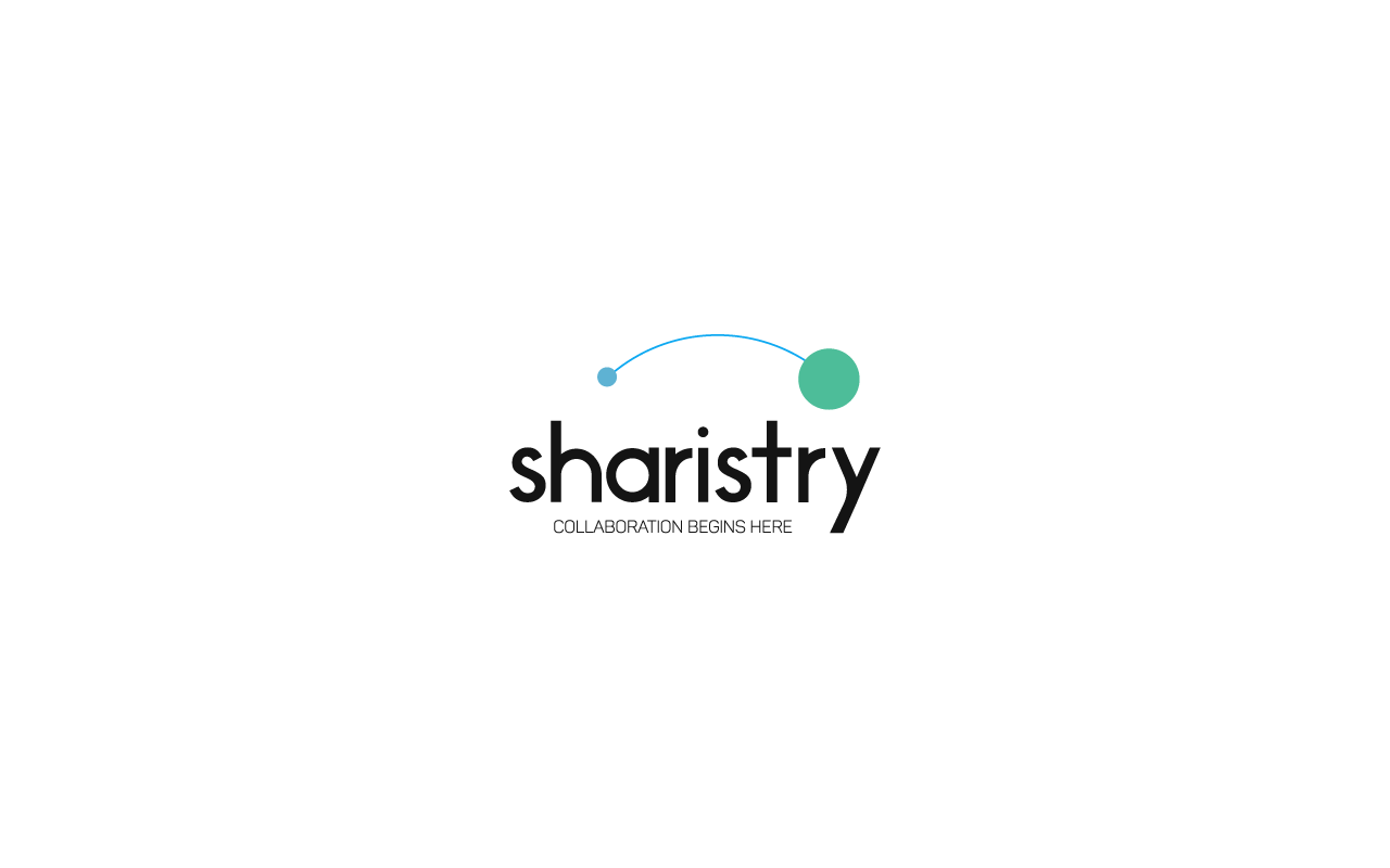 Collaboration Logo - Modern, Upmarket Logo Design for sharistry - collaboration begins ...