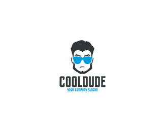 Dude Logo - Cool Dude Designed