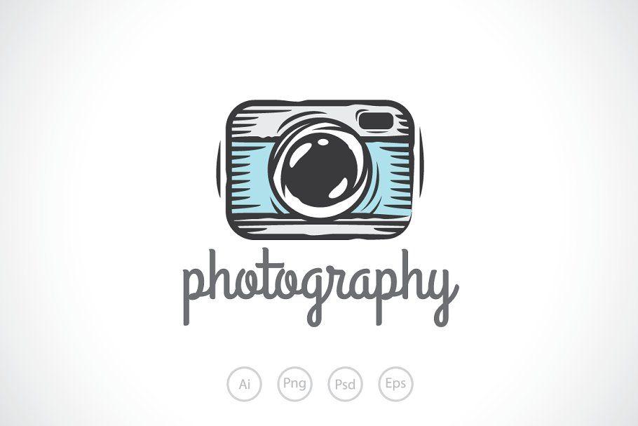 Sketch Logo - Camera Sketch Logo Template ~ Logo Templates ~ Creative Market