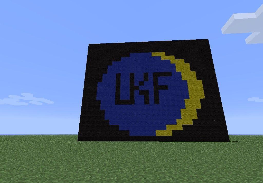 UKFDubstep Logo - UKF Dubstep Logo Minecraft Project