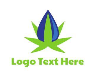 Cannabis Logo - Cannabis Oil Logo