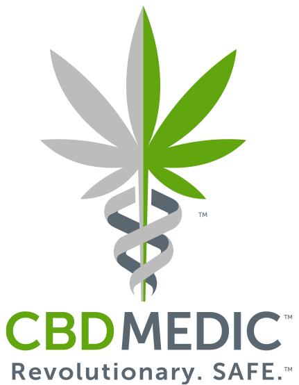 CBD Logo - Advanced Relief, powered