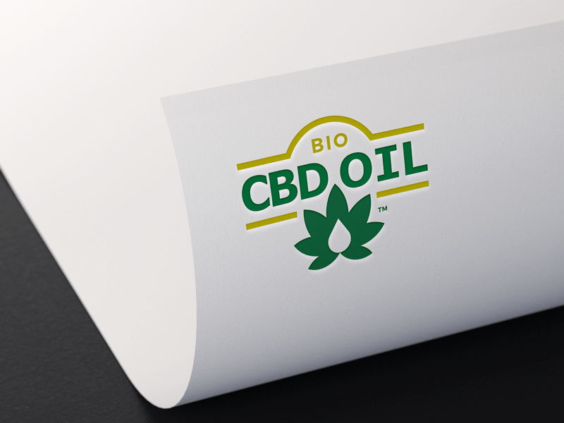 CBD Logo - Bio CBD Oil Logo Design by Alexander on Dribbble