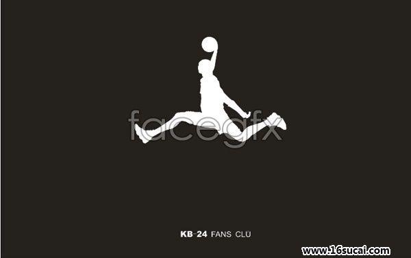 Dunk Logo - brian king kobe bryant dunk logo vector