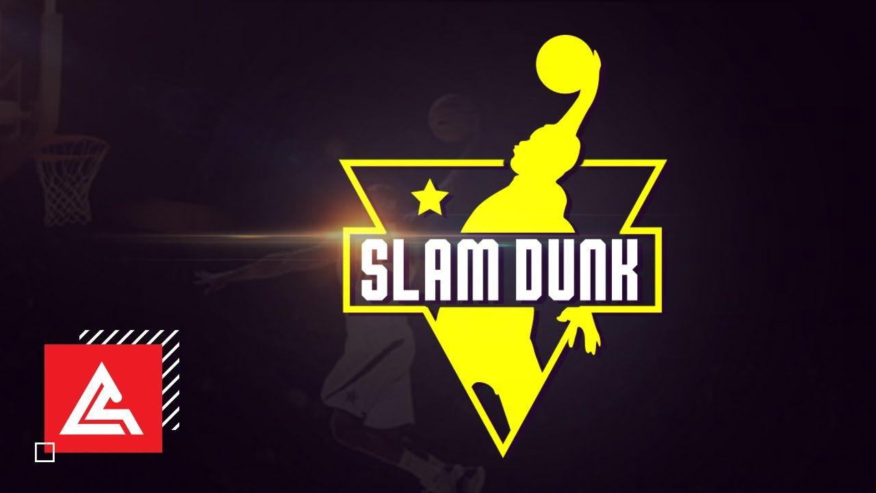 Dunk Logo - How to design a logo of basketball. slam dunk sports logo photohop tutorial