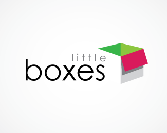Boxes Logo - Little boxes - Logo Design Inspiration
