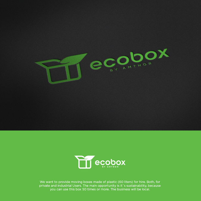 Boxes Logo - Create a logo for a reusable moving box | Logo design contest